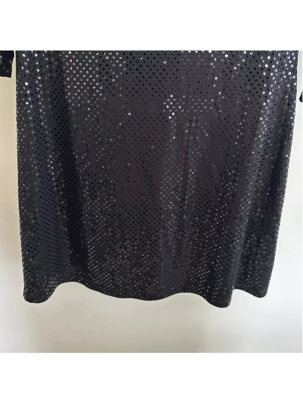 Express Women Sequin Dress Size S Black Y2K Vintage - Picture 6 of 12